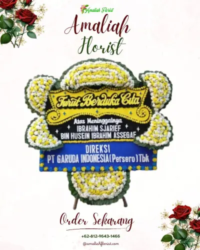 Papan Bunga Duka di Juntiweden